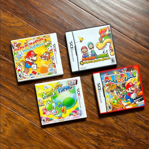 4 Mario DS/3DS Games